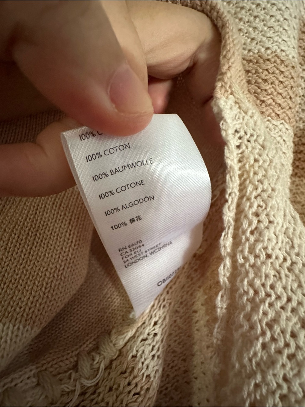 Free People Neutral Striped Scoop Neck Knit Pullover - Picture 2 of 3